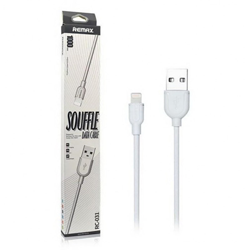 Кабель Remax Souffle Lightning RC-31i White