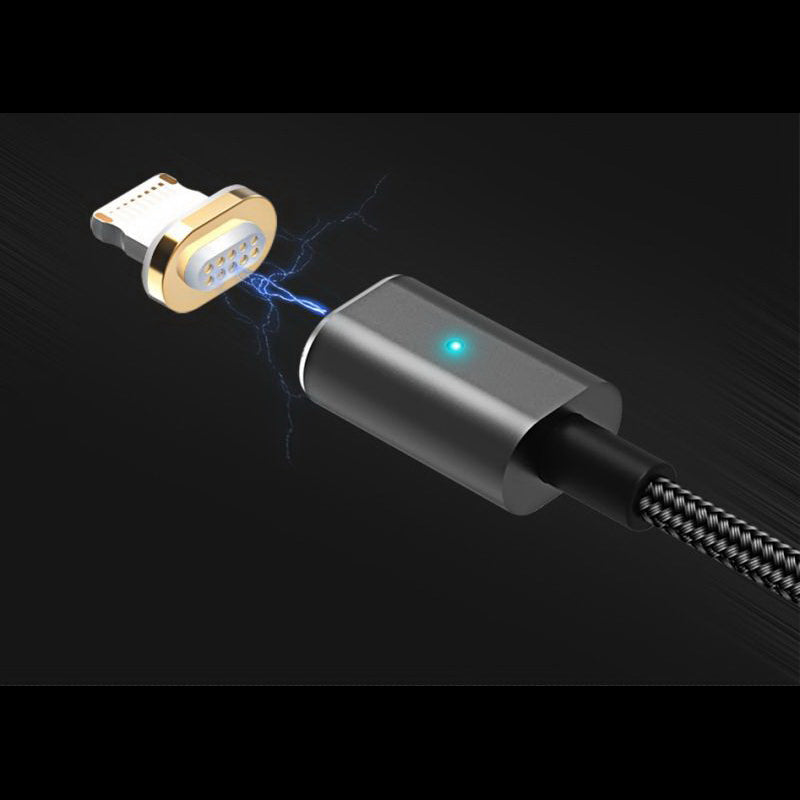 Кабель USB Usams US-SJ132 Магнітний Lightning Золотий