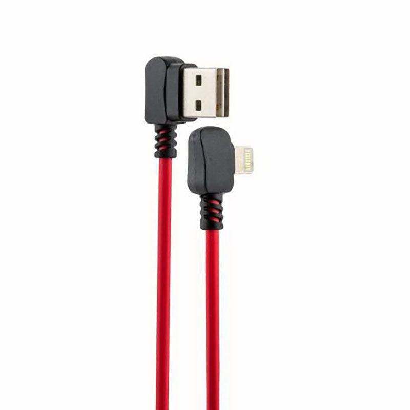 Кабель USB Hoco X19 Enjoy Lightning iPhone Червоний+Чорний