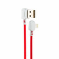 Кабель USB Hoco X19 Enjoy Lightning iPhone Червоний+Білий