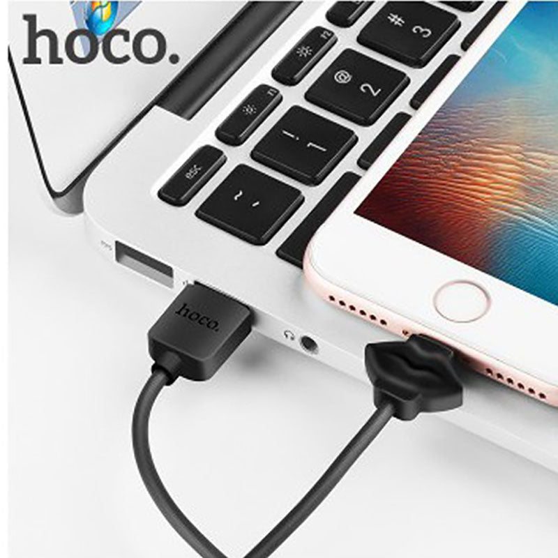 Кабель USB Hoco X17 Showy Lightning iPhone Чорний