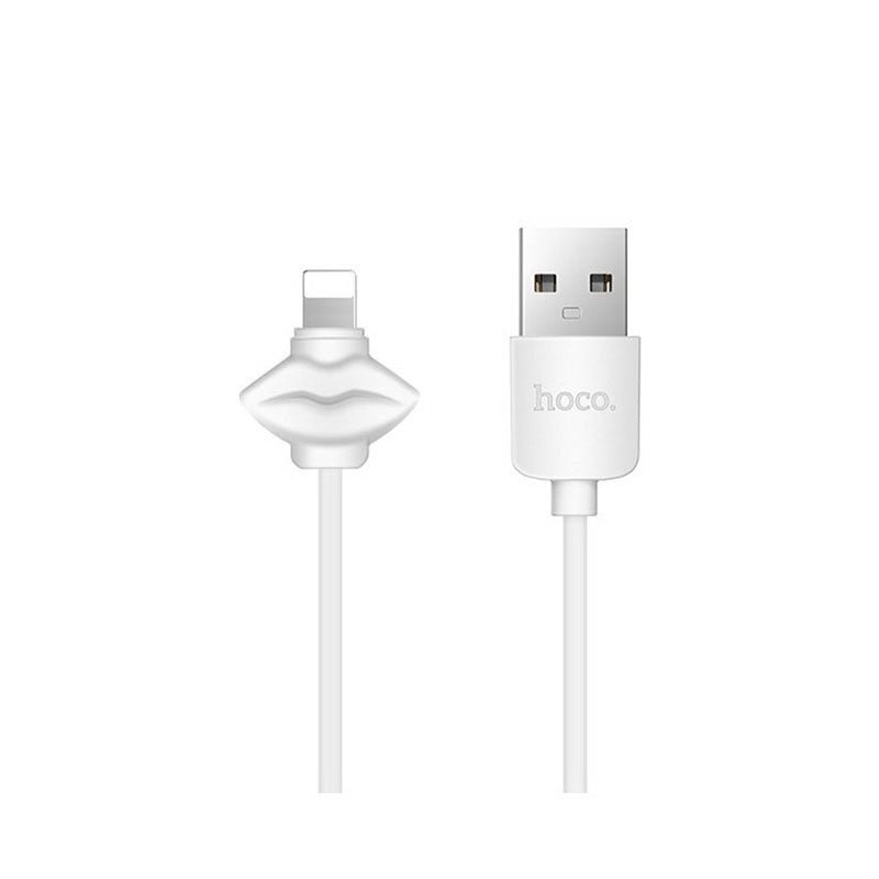 Кабель USB Hoco X17 Showy Lightning iPhone Білий