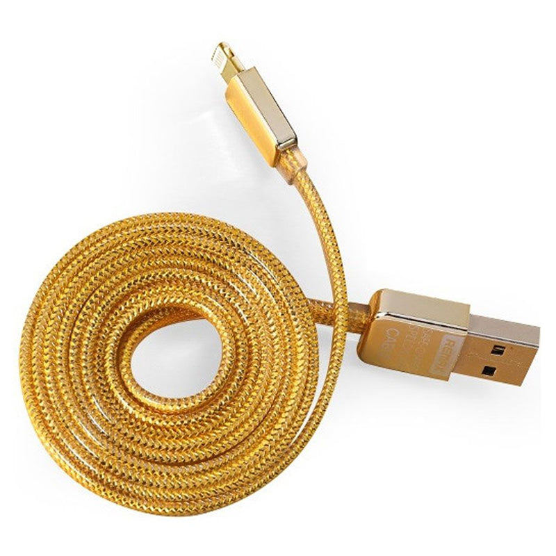 Кабель Remax Golden Lightning 1 м Gold