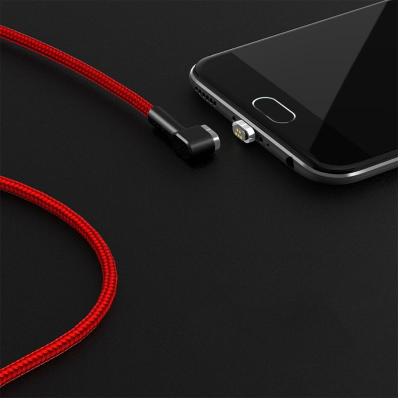 Кабель Usams US-SJ158 Micro Magnetic Charging 1.2m Red