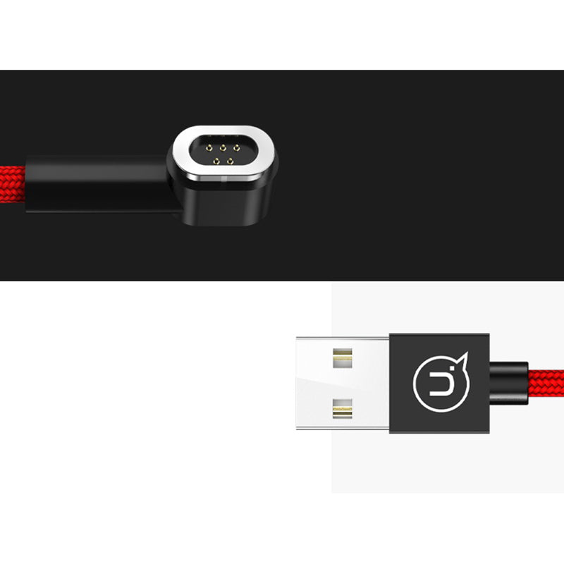 Кабель Usams US-SJ158 Micro Magnetic Charging 1.2m Red