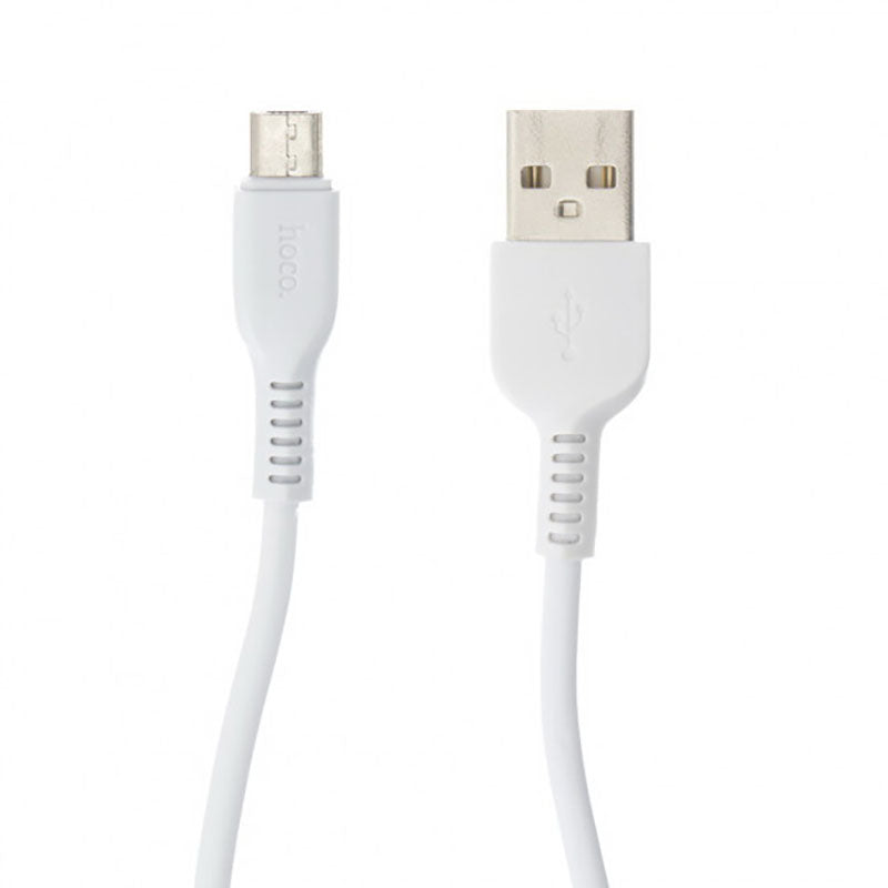 Кабель Hoco X13 Lightning-USB 1m Білий