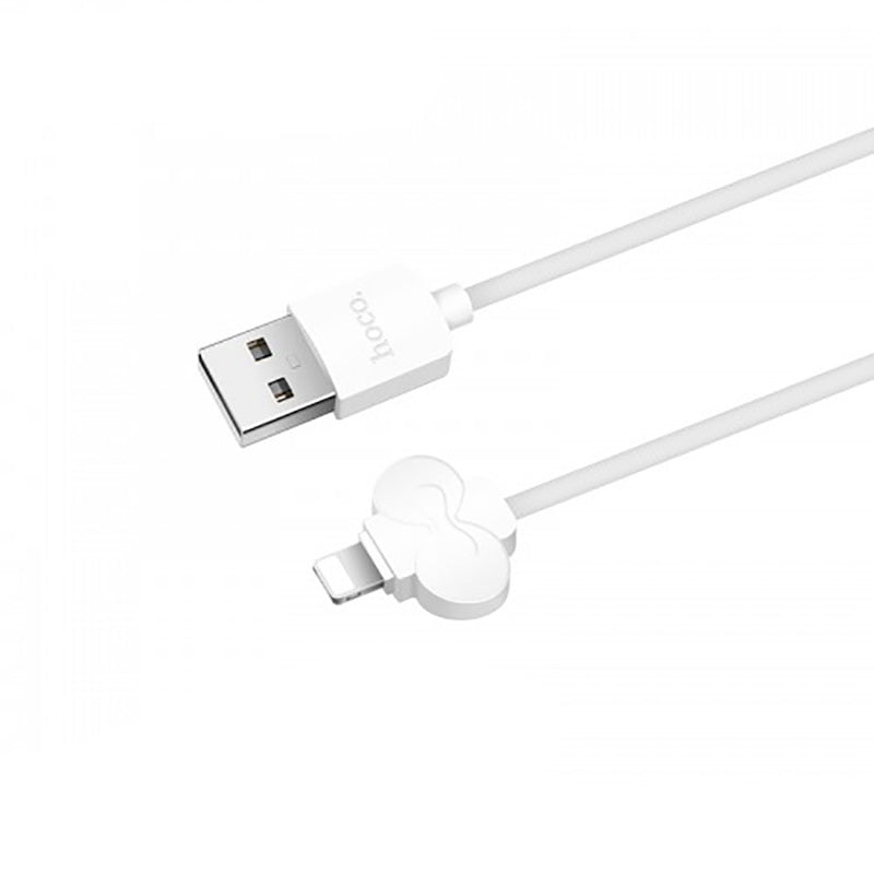 Кабель USB Hoco X18 Butterfly Lightning iPhone Білий