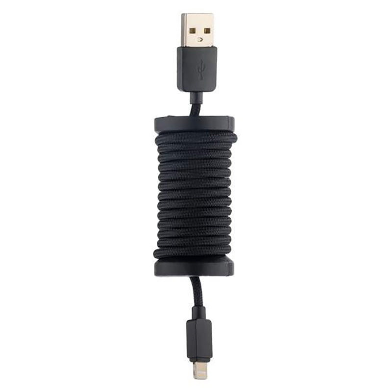 Кабель Hoco U12 USB Lightning Silica Assemble Black