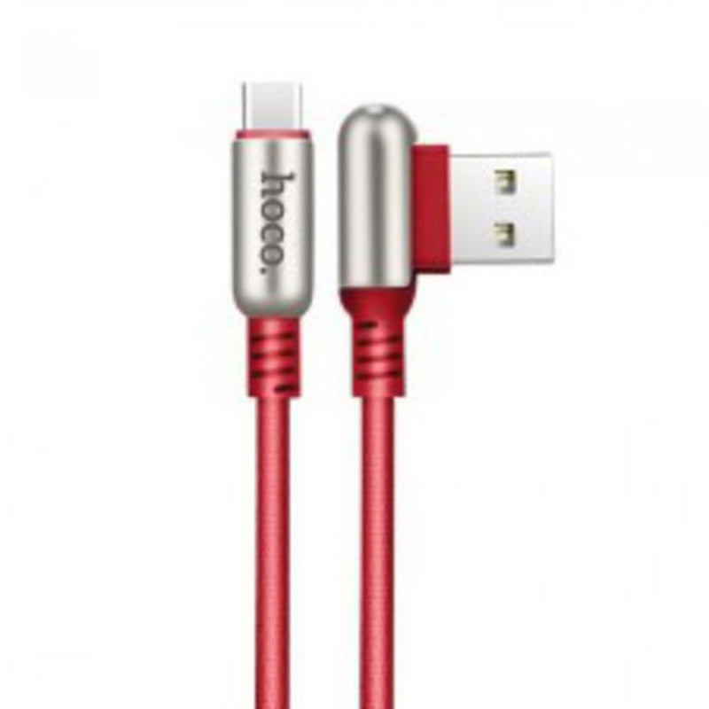 Кабель Hoco U17 Capsule Type-C-USB Червоний