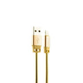 Кабель Hoco U27 Golden Sheild Lightning Gold
