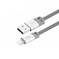 Кабель Hoco U27 Golden Sheild microUSB-USB Сірий
