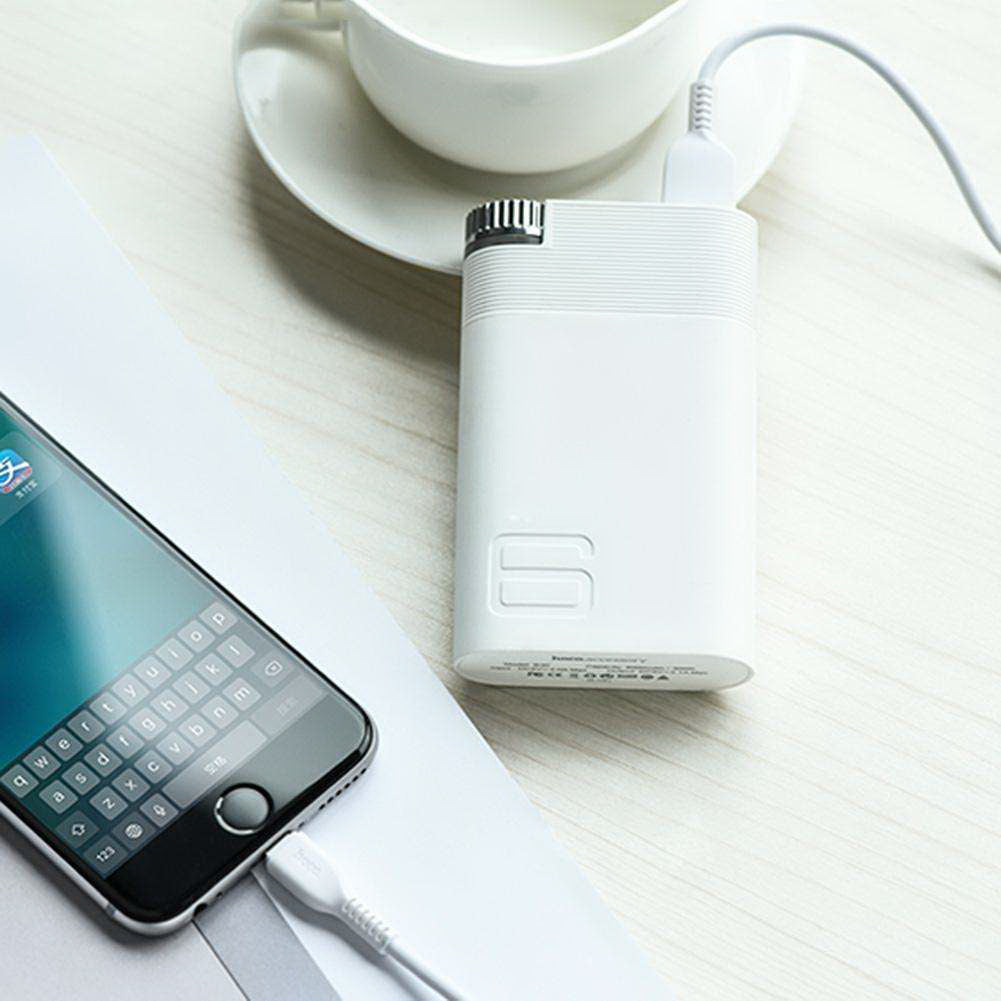 Кабель Hoco X20 Flash Charged Lightning 2м White