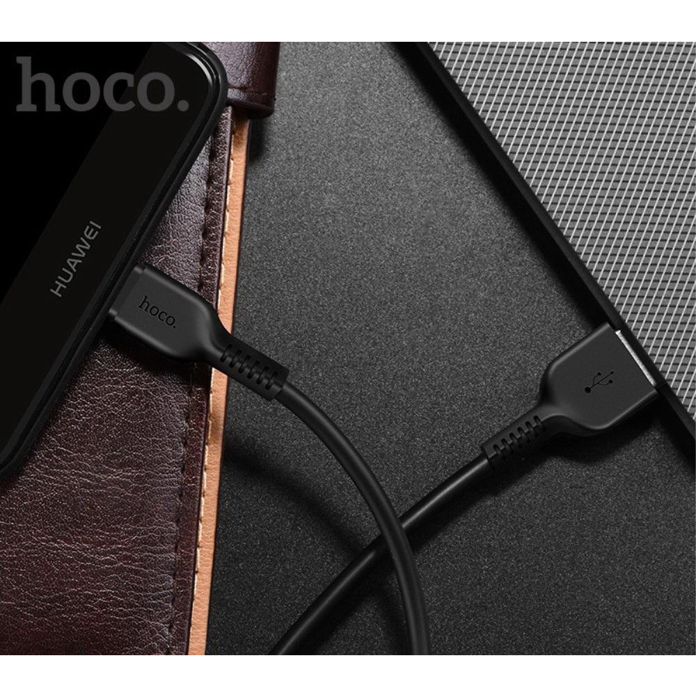 Кабель Hoco X20 Flash charged Type-C 1M Чорний