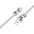 Кабель USB Micro Hoco U30 Shadow Knight 1.2m Metal Сірий