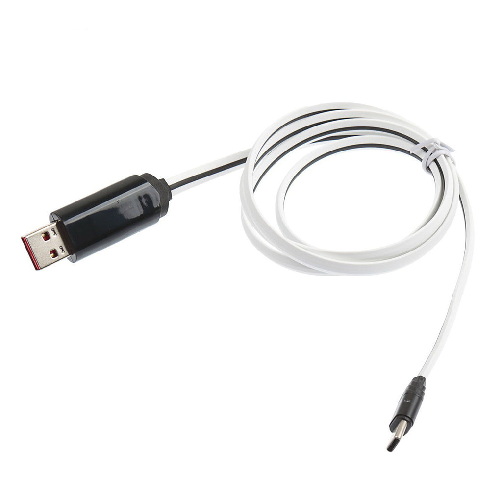 Кабель Hoco U29 Led Displayed Lightning-USB 1m Білий