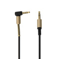Кабель Hoco UPA02 Spring Audio With Mic 2m AUX-AUX 1m Чорний