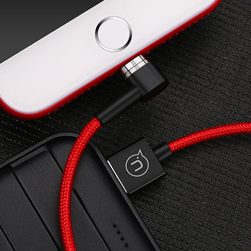 Кабель USB Lightning Usams US-SJ148 Magnet U-Boss iPhone 1m Червоний
