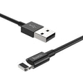 Кабель USB Hoco X23 Lightning Black