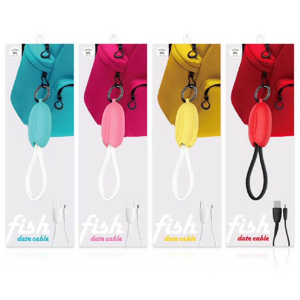 Кабель Joyroom S-M345 Fish Series Lightning 0.2M Червоний