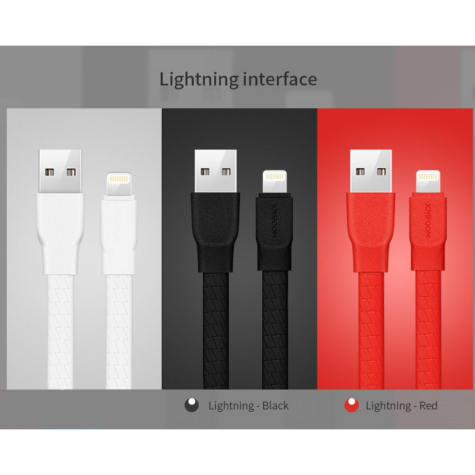 Кабель Joyroom S-L127 Titan Lightning 1.2M Білий