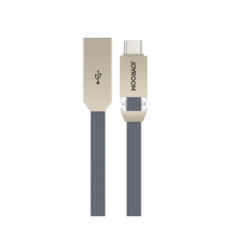 Кабель Joyroom S-M337 Crysta microUSB Темно-сірий