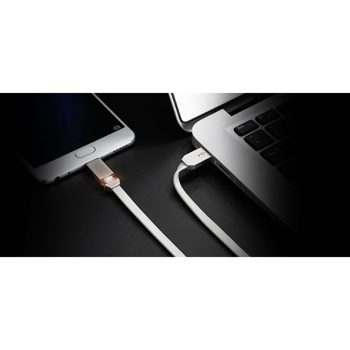 Кабель Joyroom S-M337 Crysta microUSB Темно-сірий