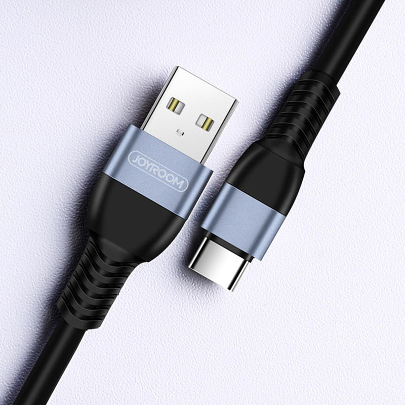 Кабель Joyroom S318 Round Data Type-C 3M Чорний