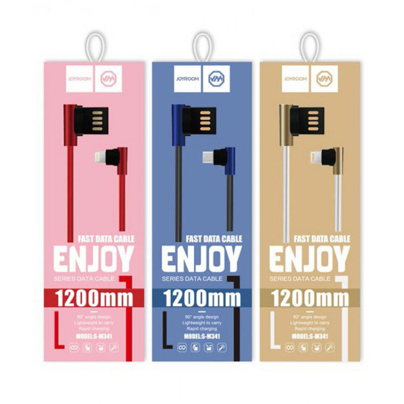 Кабель Joyroom S-M341 ENJOY Fast Data Lightning 1.2M Black