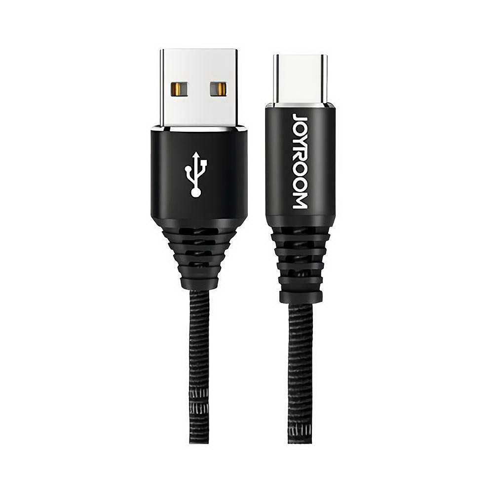 Кабель Joyroom S-L316 Armour Series Fash Charging Type-C 1M Чорний