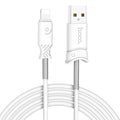 Кабель USB Hoco X24 Lightning White