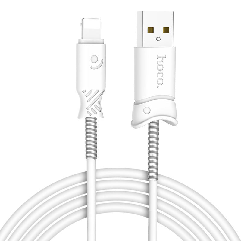 Кабель USB Hoco X24 Lightning White