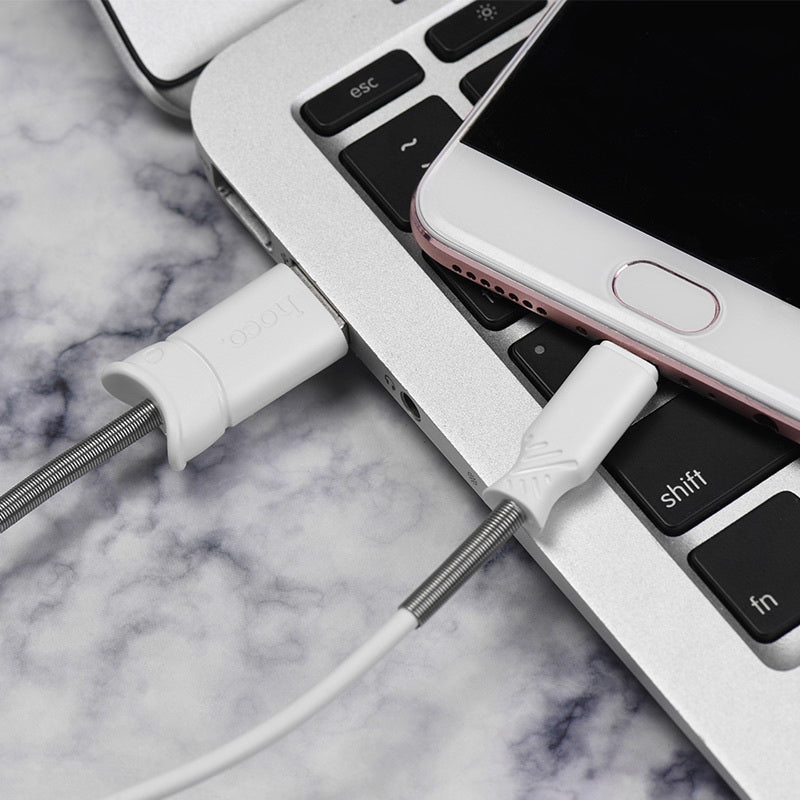 Кабель USB Hoco X24 Micro USB Білий