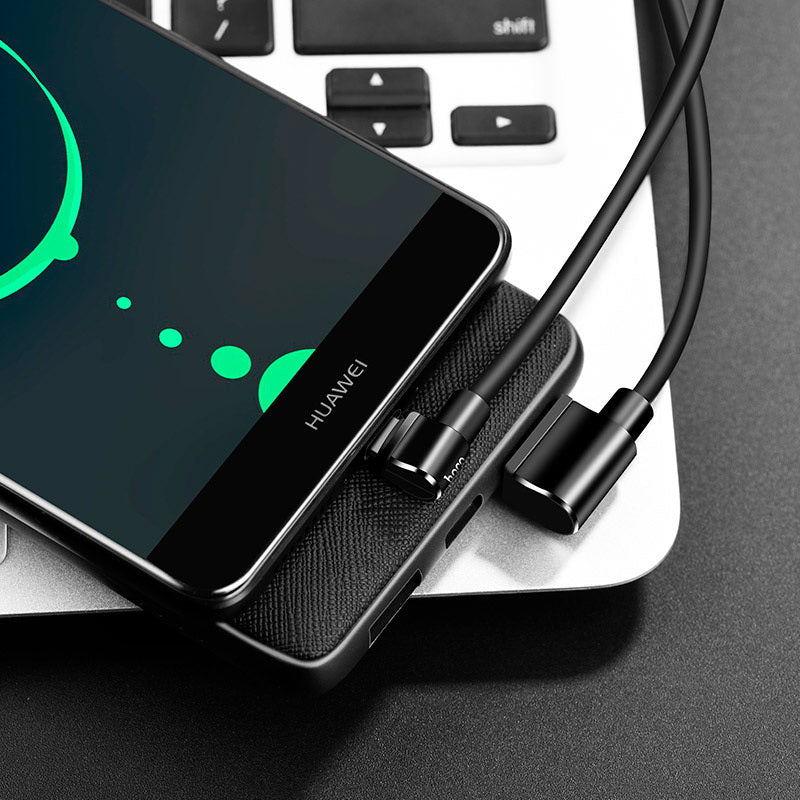 Кабель Hoco U37 Long Roam Charging Type-C Чорний