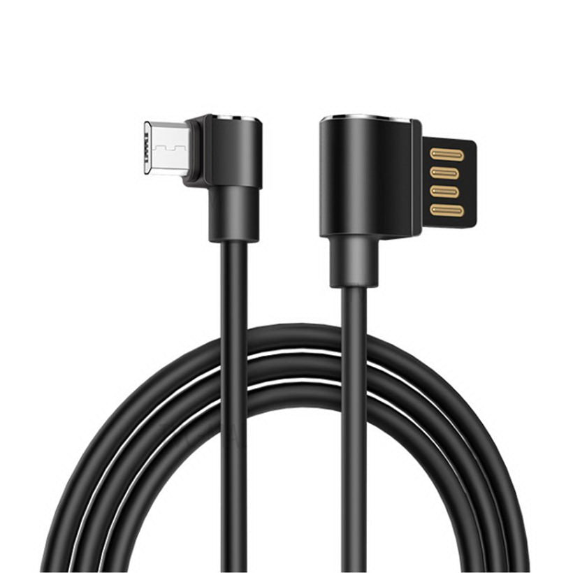 Кабель Hoco U37 microUSB L Чорний