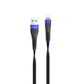 Кабель USB Hoco U39 Lightning Slender Charging Blue+Black