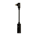 Перехідник Hoco LS17 Lightning to 3.5 Jack Black