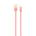 Кабель Usams US-SJ119 Lightning Braided cable -U-Ming Series Red