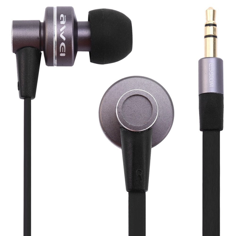 Навушники Awei ES900M Apple Grey