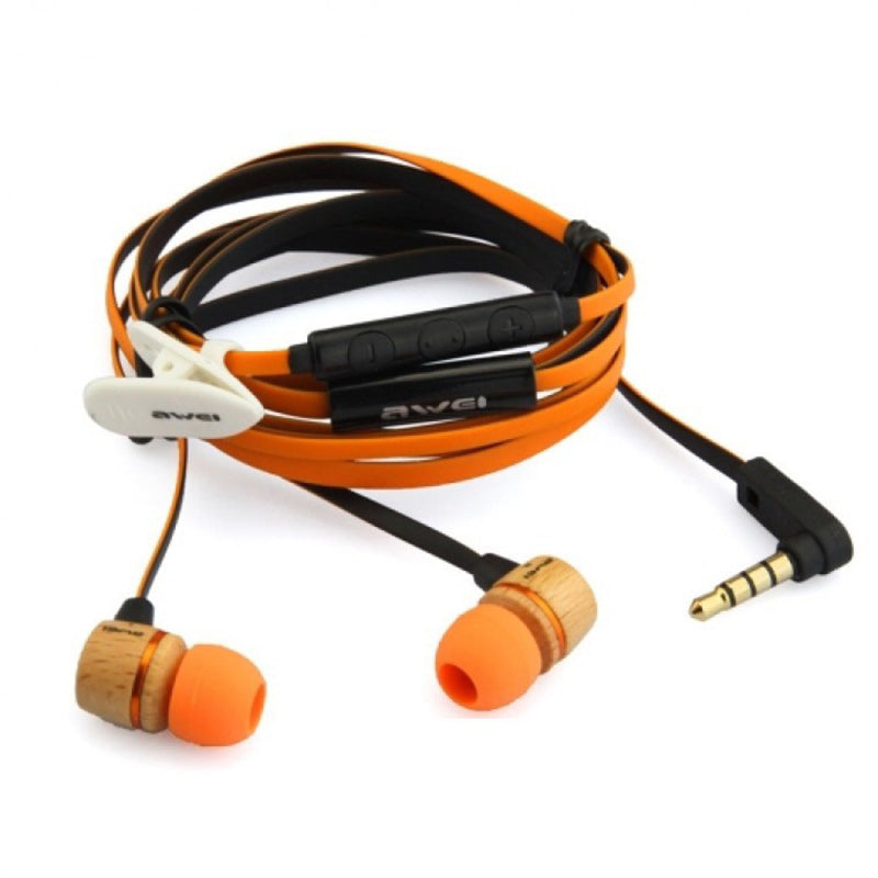 Навушники гарнітура вакуумні Awei ES16Hi Orange