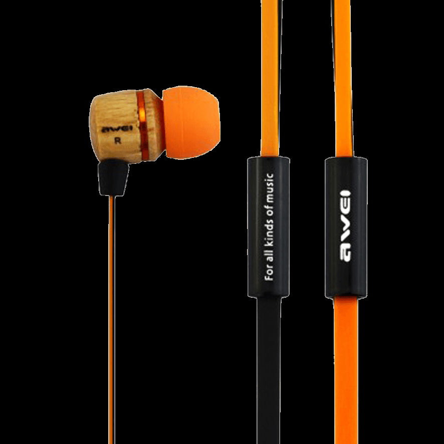 Навушники гарнітура вакуумні Awei ES16Hi Orange
