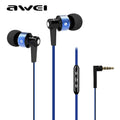 Навушники Awei TE55Vi Blue
