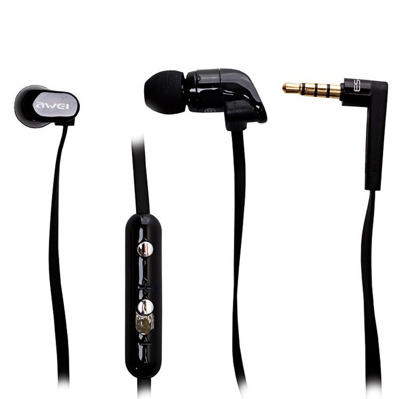 Навушники Awei ES-12HI Black