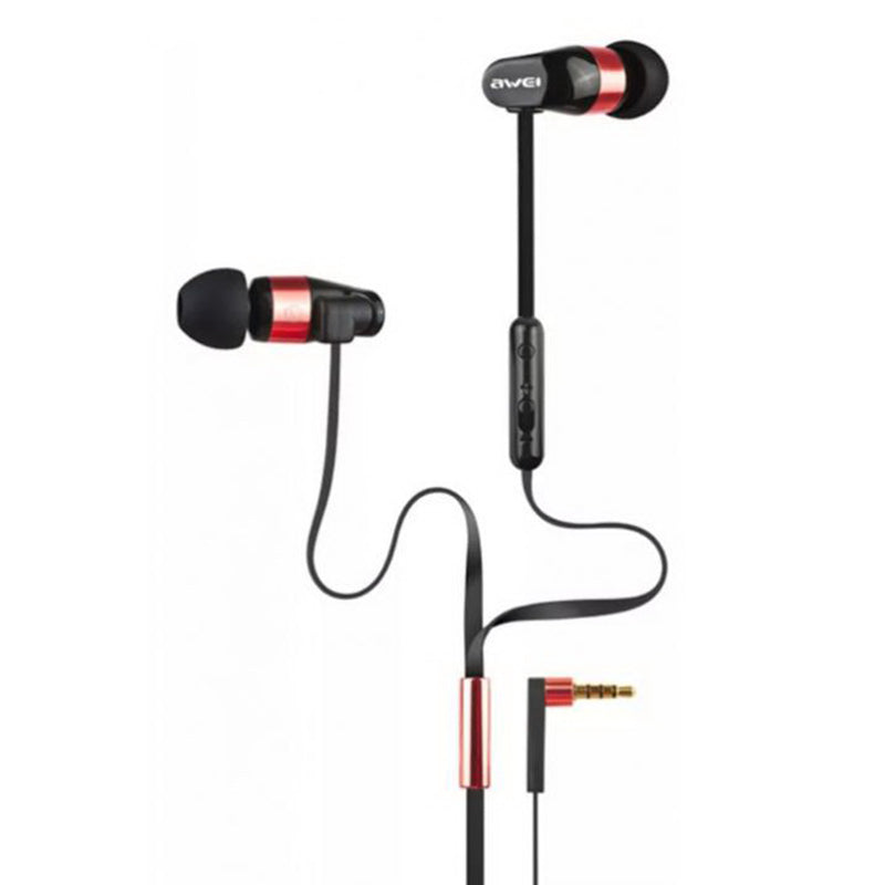 Навушники Awei ES-12HI Red