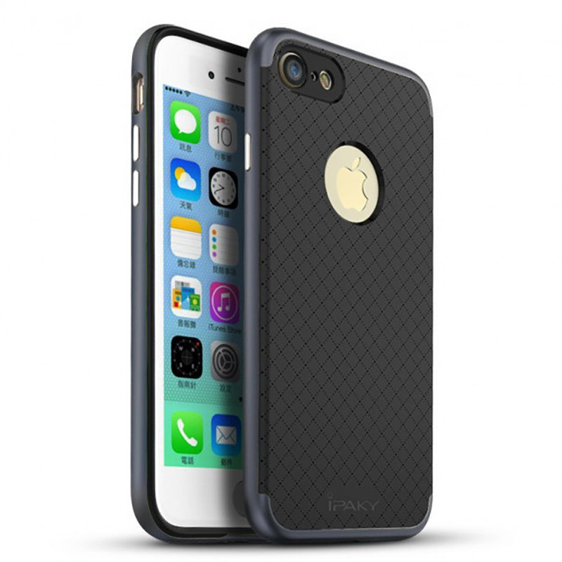 Чохол-накладка Ipaky TPU+PC для iPhone 7/8 Grey
