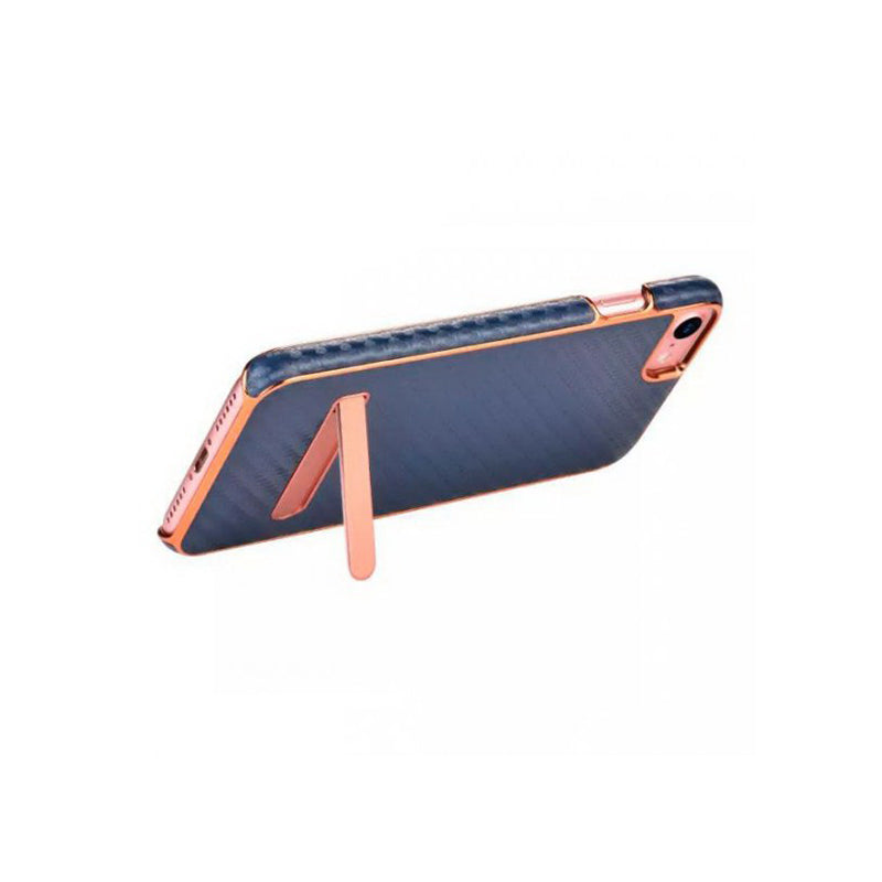 Чохол-накладка Hoco Platinum series carbon fiber для iPhone 7/8 Deep Blue