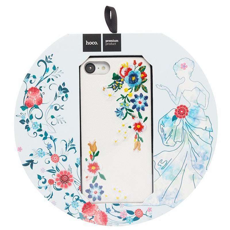 Чохол-накладка Hoco Summery flowers series iPhone X plum blossom