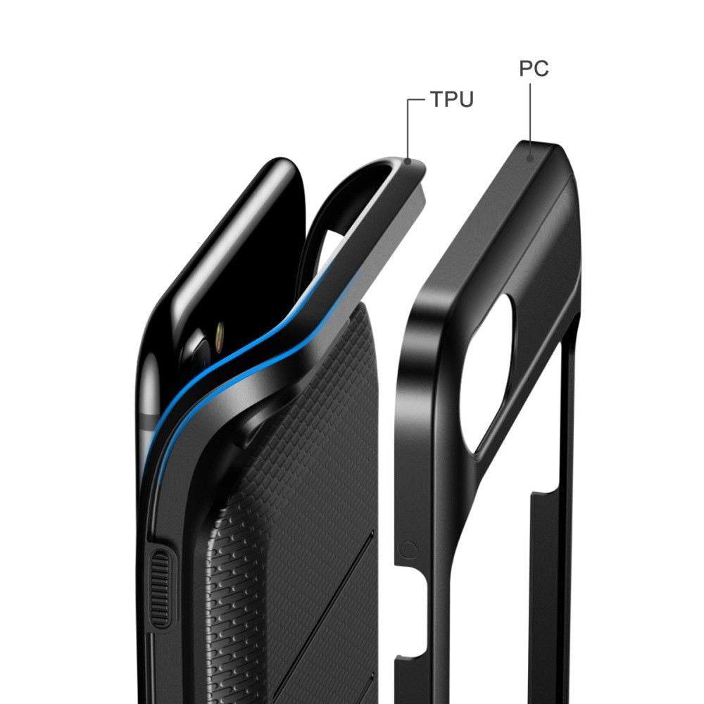 Чохол-PowerBank Baseus Plaid Backpack Power Bank Case 3650MAH для iPhone 8 Plus/7 Plus Black