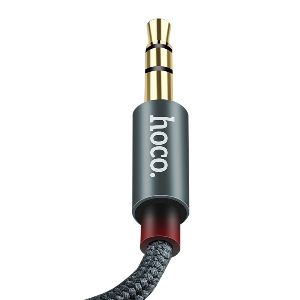 Кабель Hoco UPA03 Noble sound series AUX audio Чорний