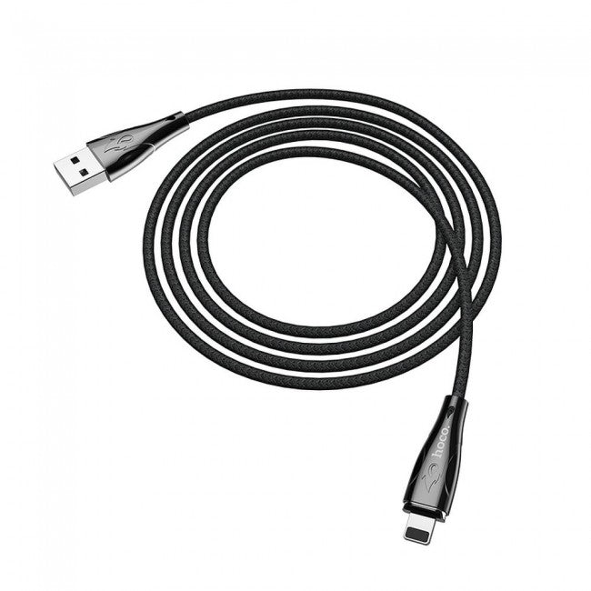 Кабель Hoco U75 Blaze magnetic Lightning 1.2m Чорний