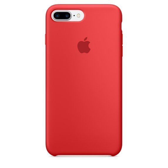 Чохол HC Silicone Case для Apple iPhone 7 Plus/8 Plus Red Без бренда